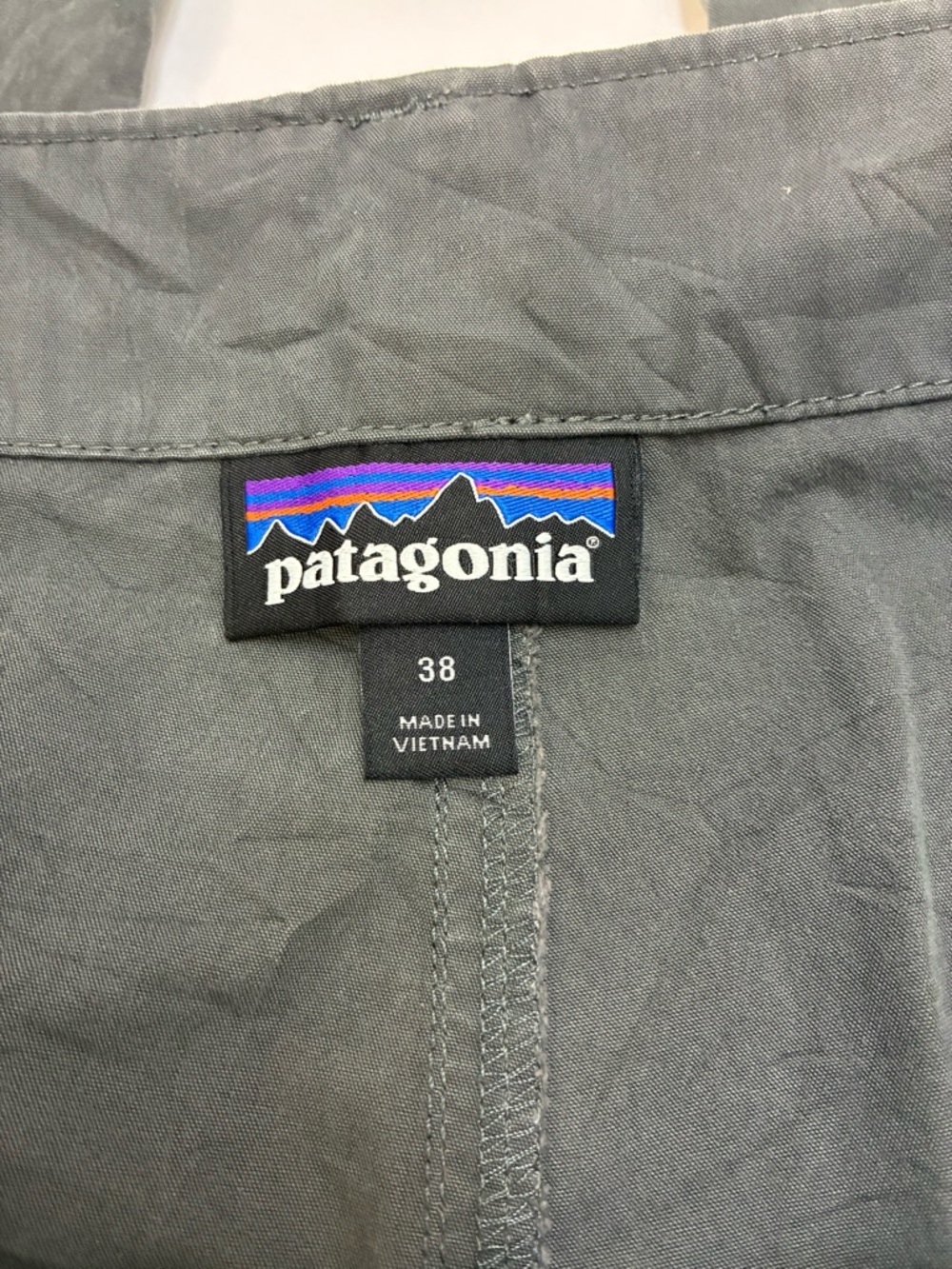 Patagonia Men’s Tenpenny Pants Long, Charcoal Grey, Size 38 (38x34) - Picture 8 of 13